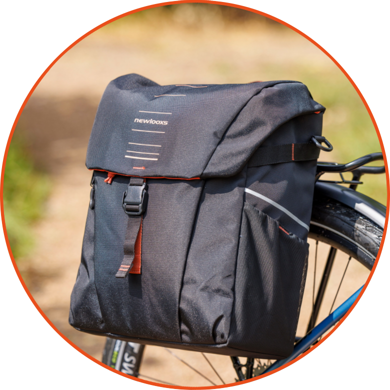 Pojedyncza sakwa rowerowa New Looxs Vigo Single 20L